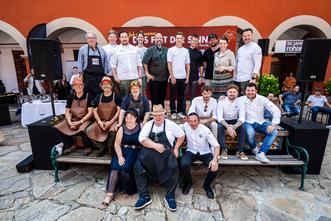 Die Köche und Köchinnen beim Fest der Sinne 2026 im Schloss Kornberg